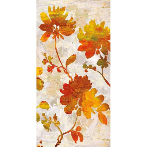 Joyful II White Modern Wood Framed Art Print by Lange, Erin