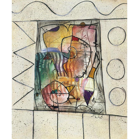 Diva White Modern Wood Framed Art Print by Waugh, Eric