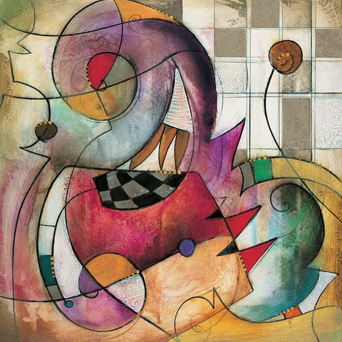 Primo II White Modern Wood Framed Art Print with Double Matting by Waugh, Eric