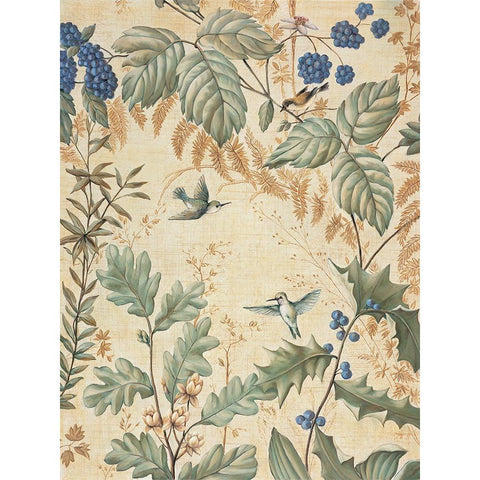 Nature I Gold Ornate Wood Framed Art Print with Double Matting by Bouchardeau, Frances