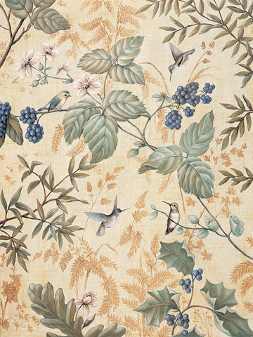 Nature II White Modern Wood Framed Art Print with Double Matting by Bouchardeau, Frances