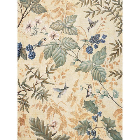 Nature II Gold Ornate Wood Framed Art Print with Double Matting by Bouchardeau, Frances