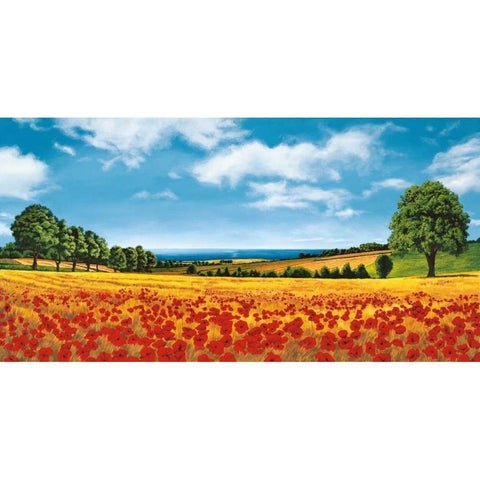 Prospettive sul mare Gold Ornate Wood Framed Art Print with Double Matting by Arnolfi, Giorgio