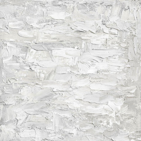 White on White III White Modern Wood Framed Art Print by Gordon, Sofia