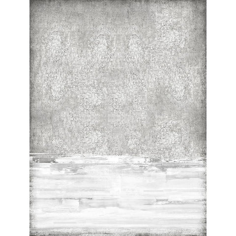 White on Silver I White Modern Wood Framed Art Print by Gordon, Sofia