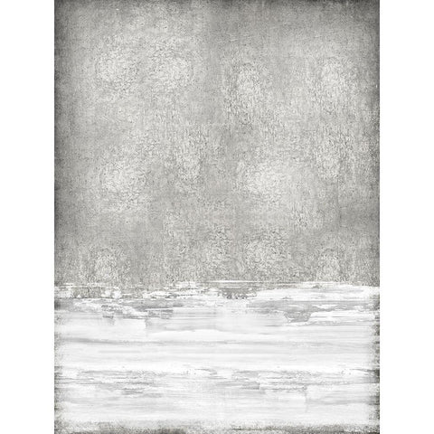 White on Silver II Gold Ornate Wood Framed Art Print with Double Matting by Gordon, Sofia
