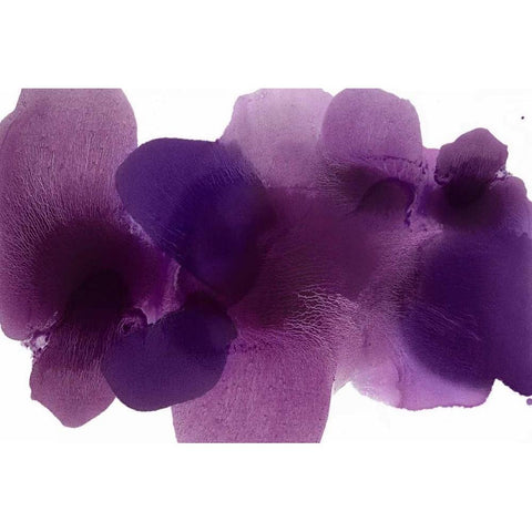 Continuous Black Modern Wood Framed Art Print with Double Matting by Carlson, Hannah