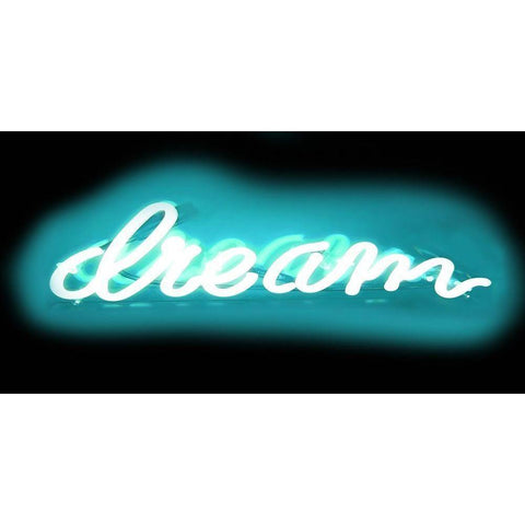 Neon Dream AB Gold Ornate Wood Framed Art Print with Double Matting by Carr, Hailey