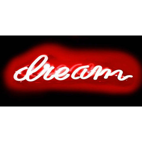 Neon Dream RB Gold Ornate Wood Framed Art Print with Double Matting by Carr, Hailey