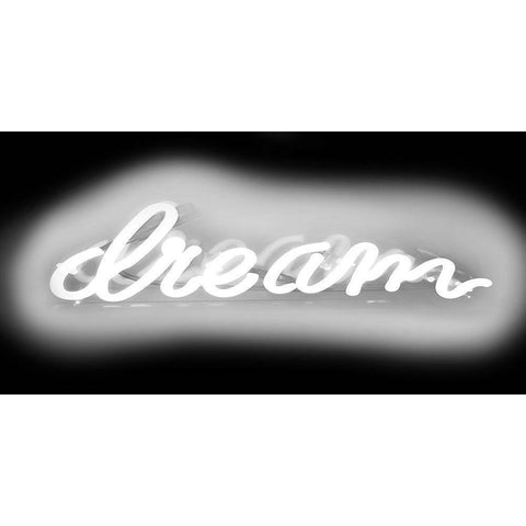 Neon Dream New WB Black Modern Wood Framed Art Print with Double Matting by Carr, Hailey