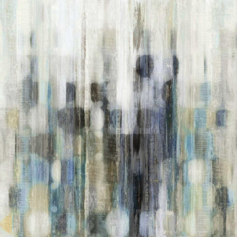 Ascending I  White Modern Wood Framed Art Print by Lockhart, Allison