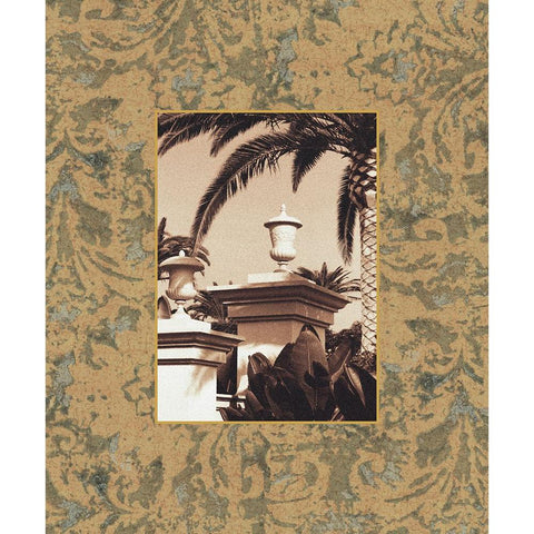 St. Regis I Gold Ornate Wood Framed Art Print with Double Matting by Seba, John