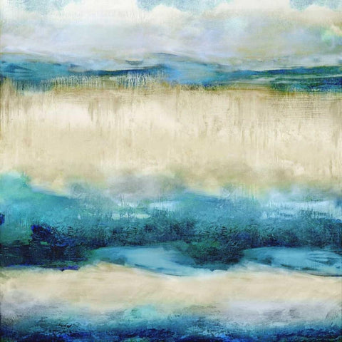 Close To the Edge I Black Modern Wood Framed Art Print by Blake, Jaden