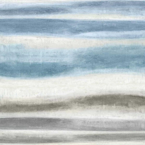 Elevation I White Modern Wood Framed Art Print with Double Matting by Blake, Jaden