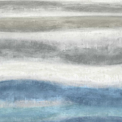 Elevation II Black Modern Wood Framed Art Print with Double Matting by Blake, Jaden