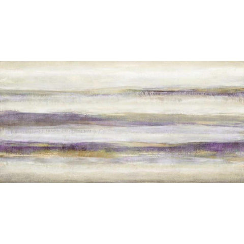 Linear Motion Amethyst Black Modern Wood Framed Art Print by Blake, Jaden