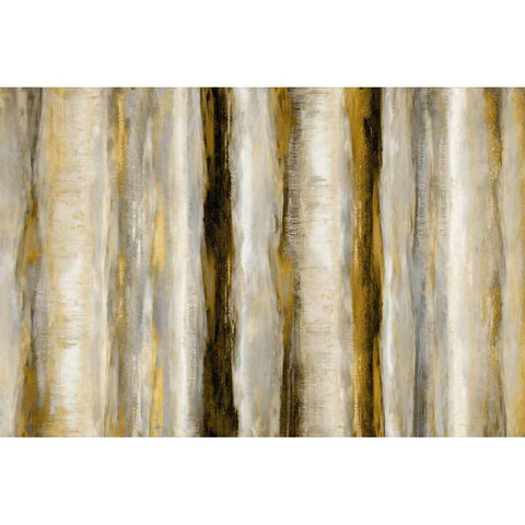 Vertical Motion Black Modern Wood Framed Art Print with Double Matting by Blake, Jaden