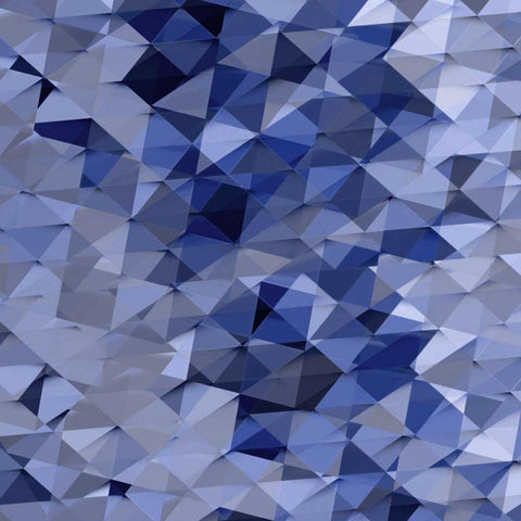 Geometric Squared VI Black Modern Wood Framed Art Print with Double Matting by Tatum, Jan