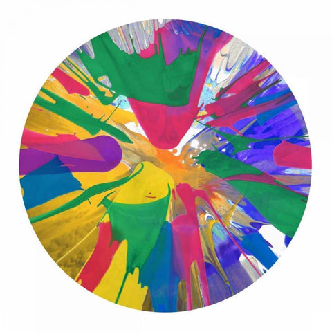 Circular Motion VIII Black Modern Wood Framed Art Print by Evans, Josh