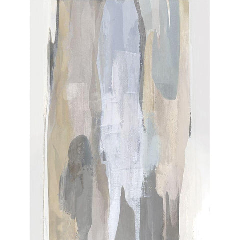 Converge Gray II Black Modern Wood Framed Art Print by Hanson, Jackie