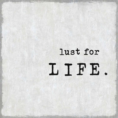 Lust For Life Gold Ornate Wood Framed Art Print with Double Matting by MacDowell, Jamie