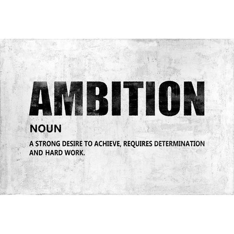 Ambition  Gold Ornate Wood Framed Art Print with Double Matting by MacDowell, Jamie