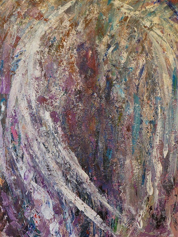 Wings White Modern Wood Framed Art Print with Double Matting by Foster, Joseph Marshal