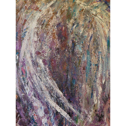 Wings Gold Ornate Wood Framed Art Print with Double Matting by Foster, Joseph Marshal