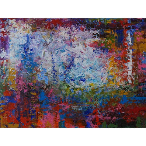 Horizon VI Black Modern Wood Framed Art Print by Foster, Joseph Marshal