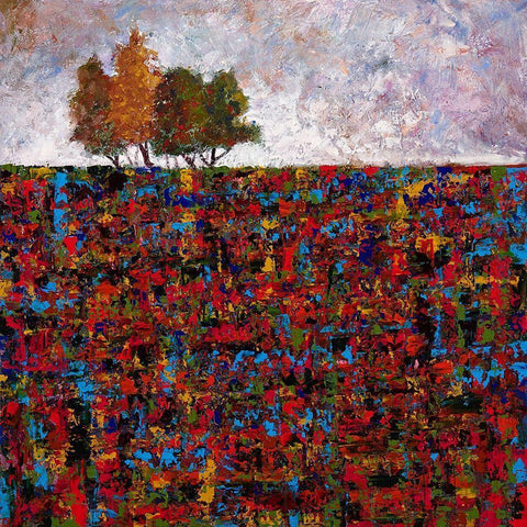 High Rise White Modern Wood Framed Art Print by Foster, Joseph Marshal