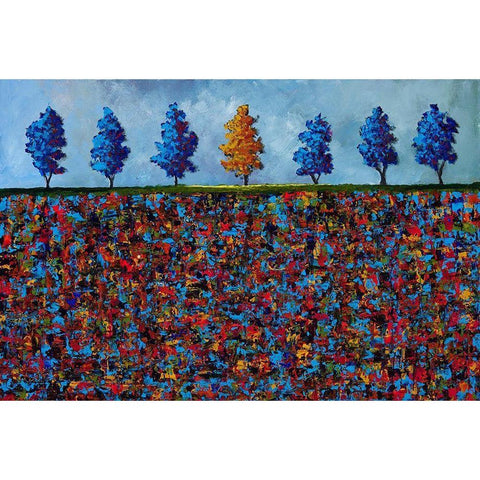 1 out of 7 Black Modern Wood Framed Art Print with Double Matting by Foster, Joseph Marshal