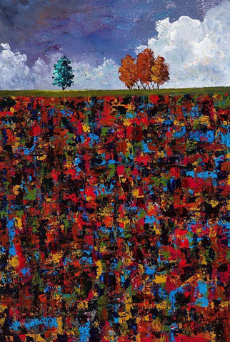 Your best hand White Modern Wood Framed Art Print with Double Matting by Foster, Joseph Marshal