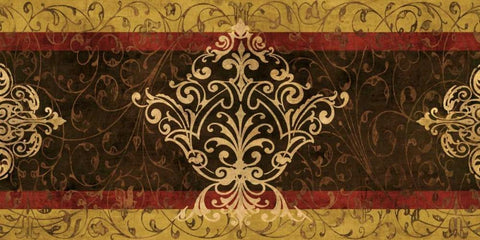 Classical II White Modern Wood Framed Art Print with Double Matting by Oliver, Jenny