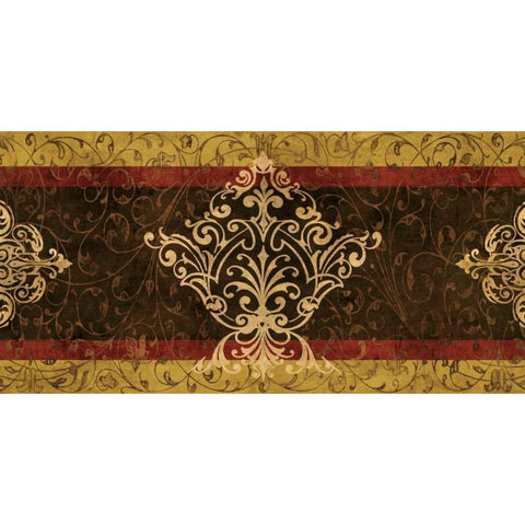 Classical II Black Modern Wood Framed Art Print with Double Matting by Oliver, Jenny