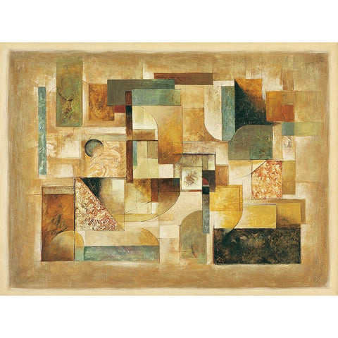 Texture II Black Modern Wood Framed Art Print by Parsons, Jonathan