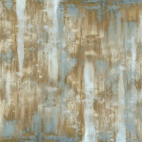 Variations White Modern Wood Framed Art Print with Double Matting by Turner, Justin