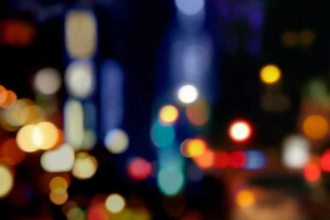 Night Moves Black Ornate Wood Framed Art Print with Double Matting by Carrigan, Kate