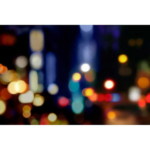 Night Moves White Modern Wood Framed Art Print by Carrigan, Kate