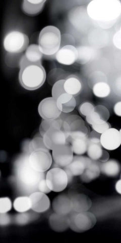 Here Comes the Night Triptych I Black Ornate Wood Framed Art Print with Double Matting by Carrigan, Kate