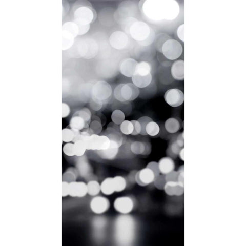 Here Comes the Night Triptych II White Modern Wood Framed Art Print by Carrigan, Kate