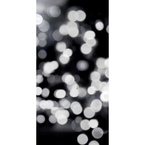 Here Comes the Night Triptych III Black Modern Wood Framed Art Print with Double Matting by Carrigan, Kate