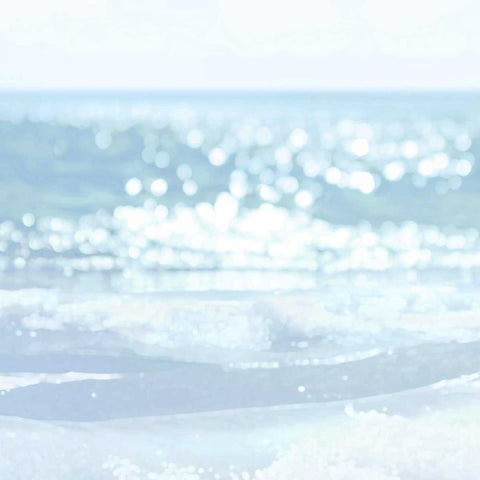 Serene Reflection I White Modern Wood Framed Art Print with Double Matting by Carrigan, Kate