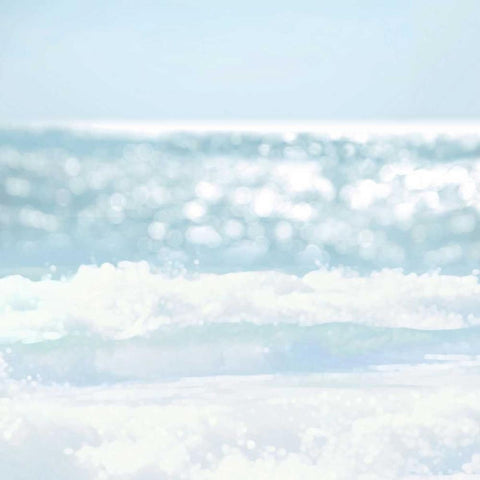 Serene Reflection II White Modern Wood Framed Art Print by Carrigan, Kate