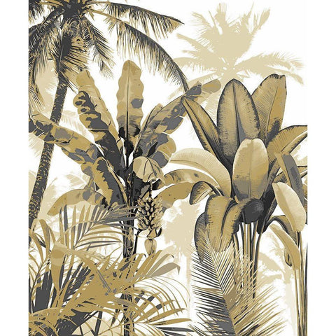 Palm Forest I White Modern Wood Framed Art Print by Blake, Madeline