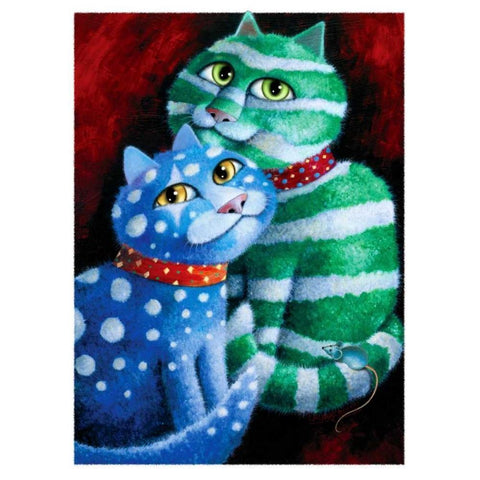 Gift Wrapped Black Modern Wood Framed Art Print with Double Matting by Seeley, Laura