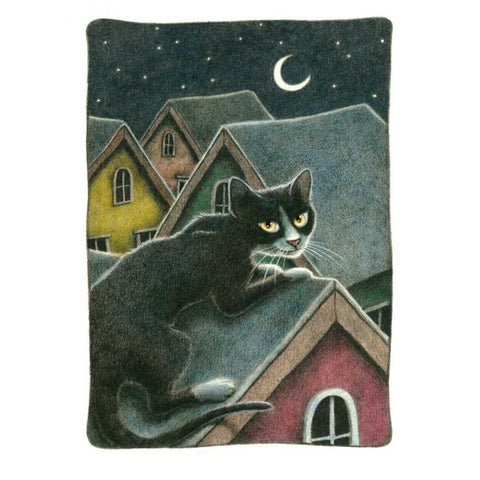 Night Shift Gold Ornate Wood Framed Art Print with Double Matting by Seeley, Laura