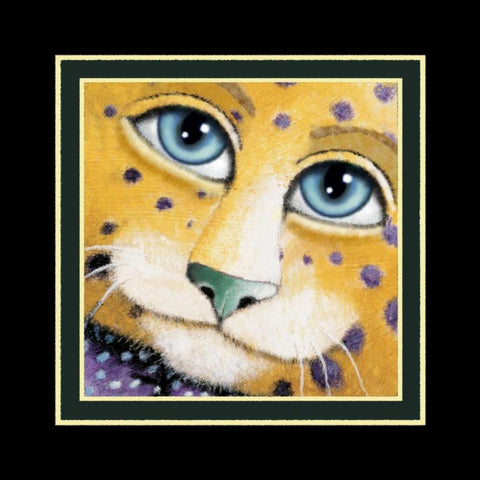 On Safari -The Cook (Detail) Black Ornate Wood Framed Art Print with Double Matting by Seeley, Laura