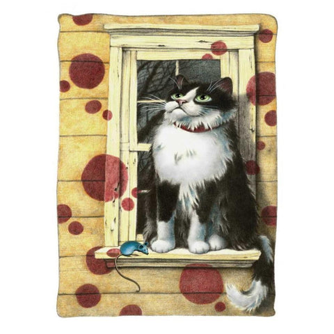 Possibilities (with Mouse) White Modern Wood Framed Art Print by Seeley, Laura