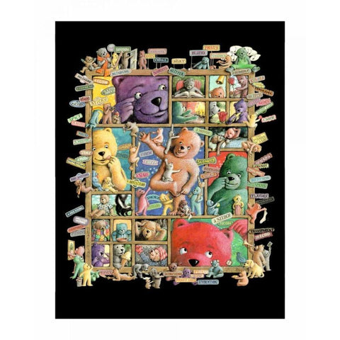 Shadowbox Hunt -Your Five Sens Black Modern Wood Framed Art Print with Double Matting by Seeley, Laura