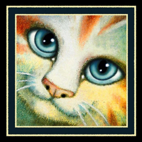 Tomato Bisque (Detail) Gold Ornate Wood Framed Art Print with Double Matting by Seeley, Laura